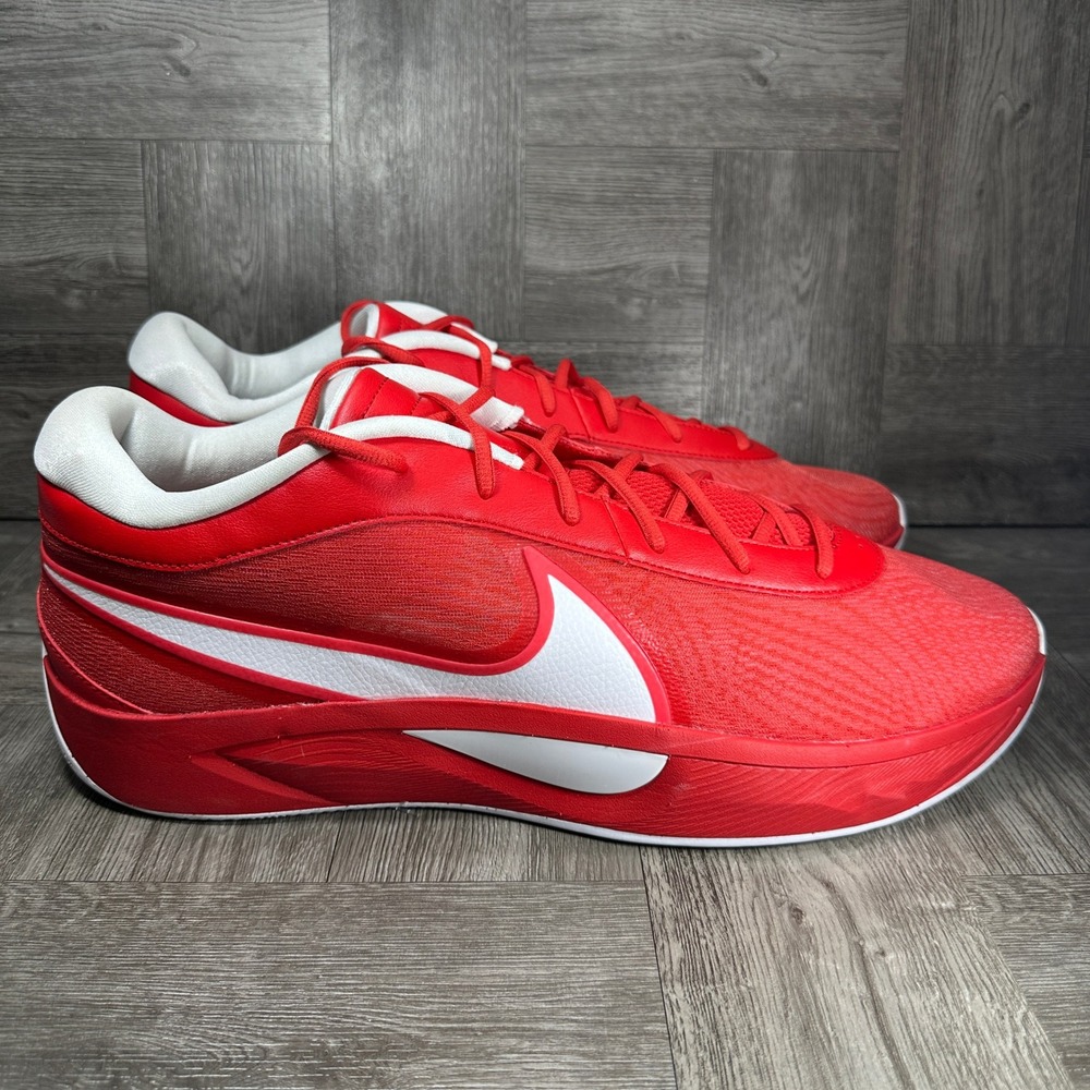 Nike Giannis Zoom Freak 6 TB Basketball Mens 18 Red White FV1292-600 NEW